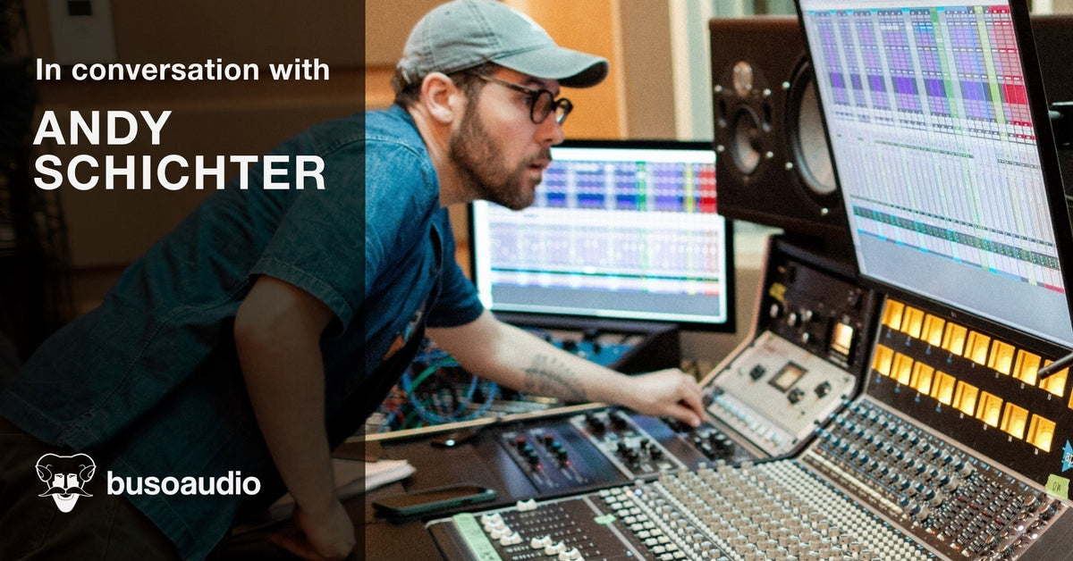 buso audio blog andy schichter interview