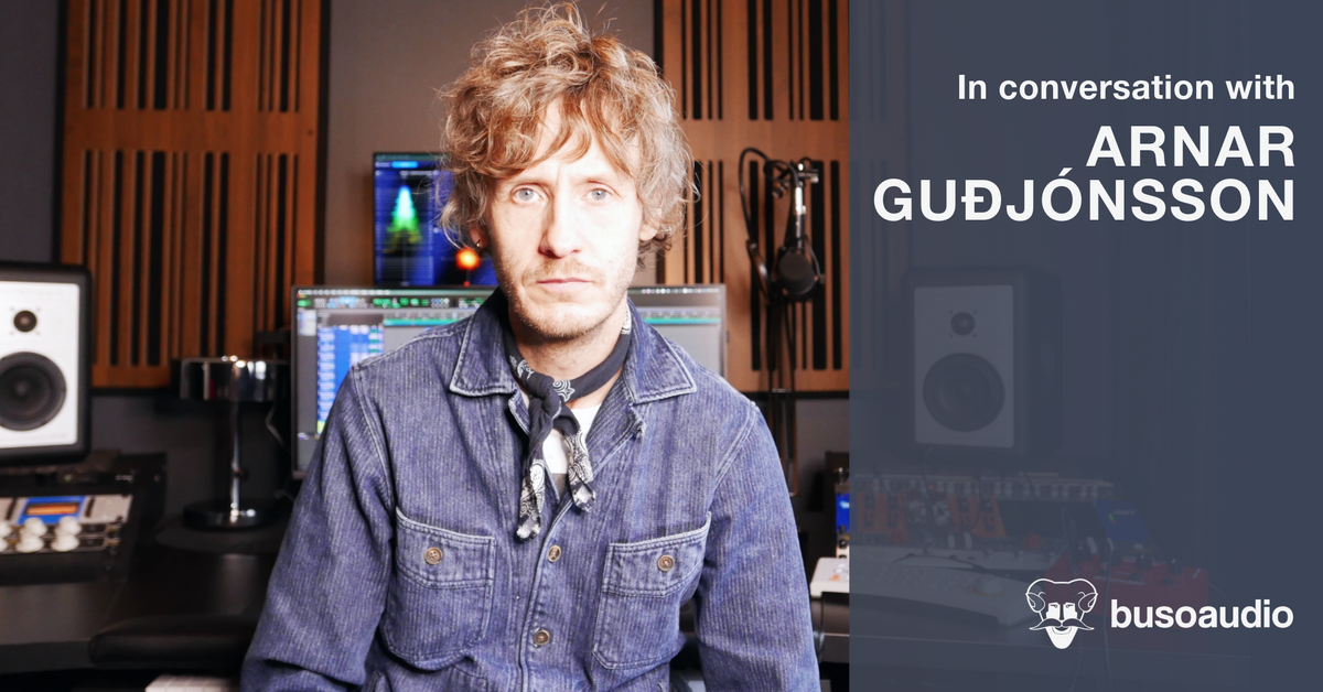 Buso Audio blog interview with Arnar Guðjónsson