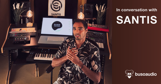 santis interview buso audio artist spotlight blog cover