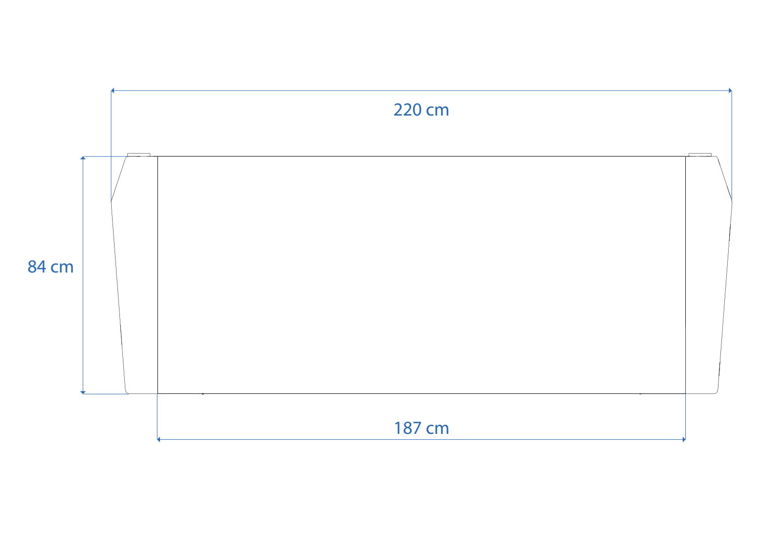 Dimensions Right View