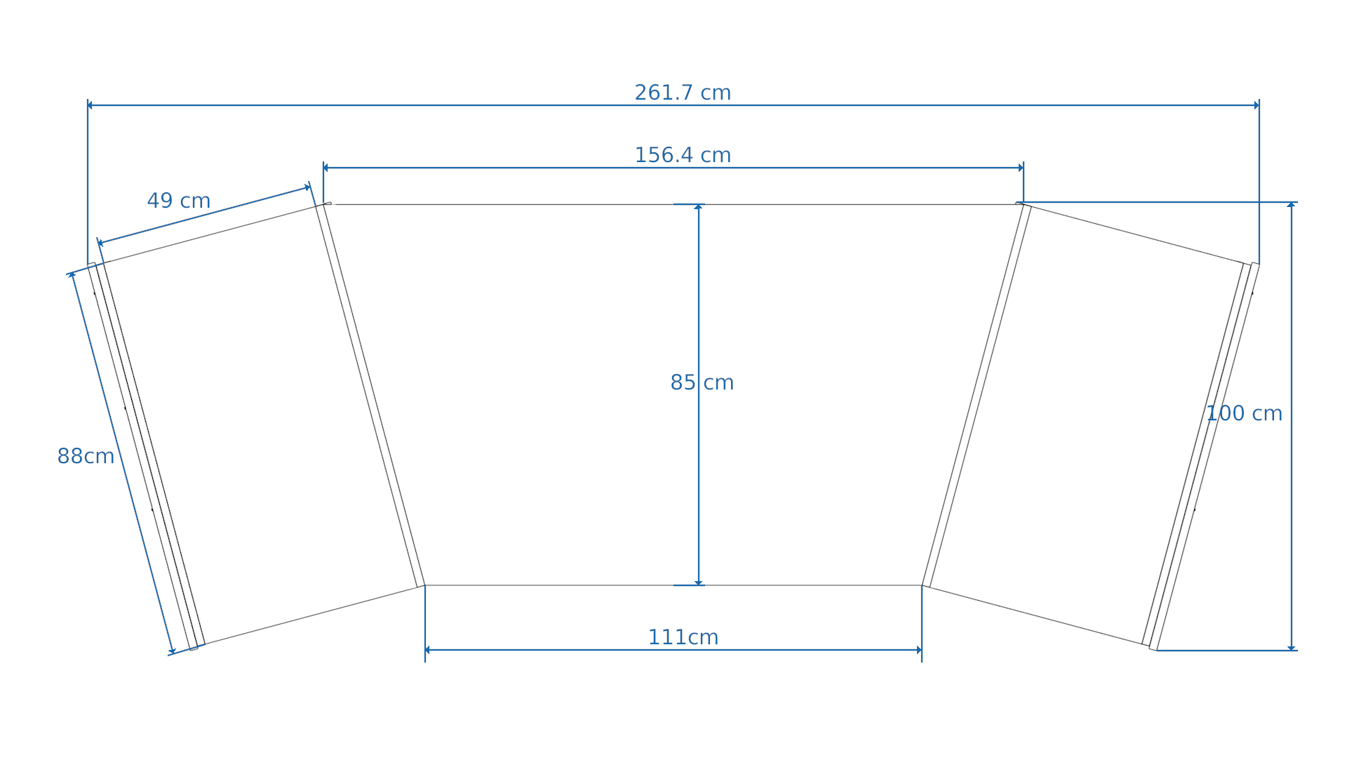 Dimensions Right View