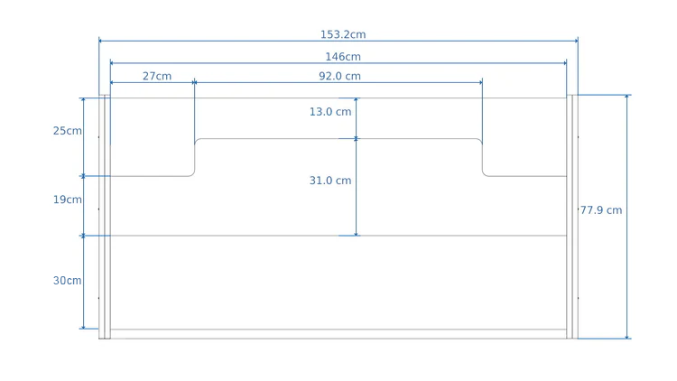 Dimensions Right View