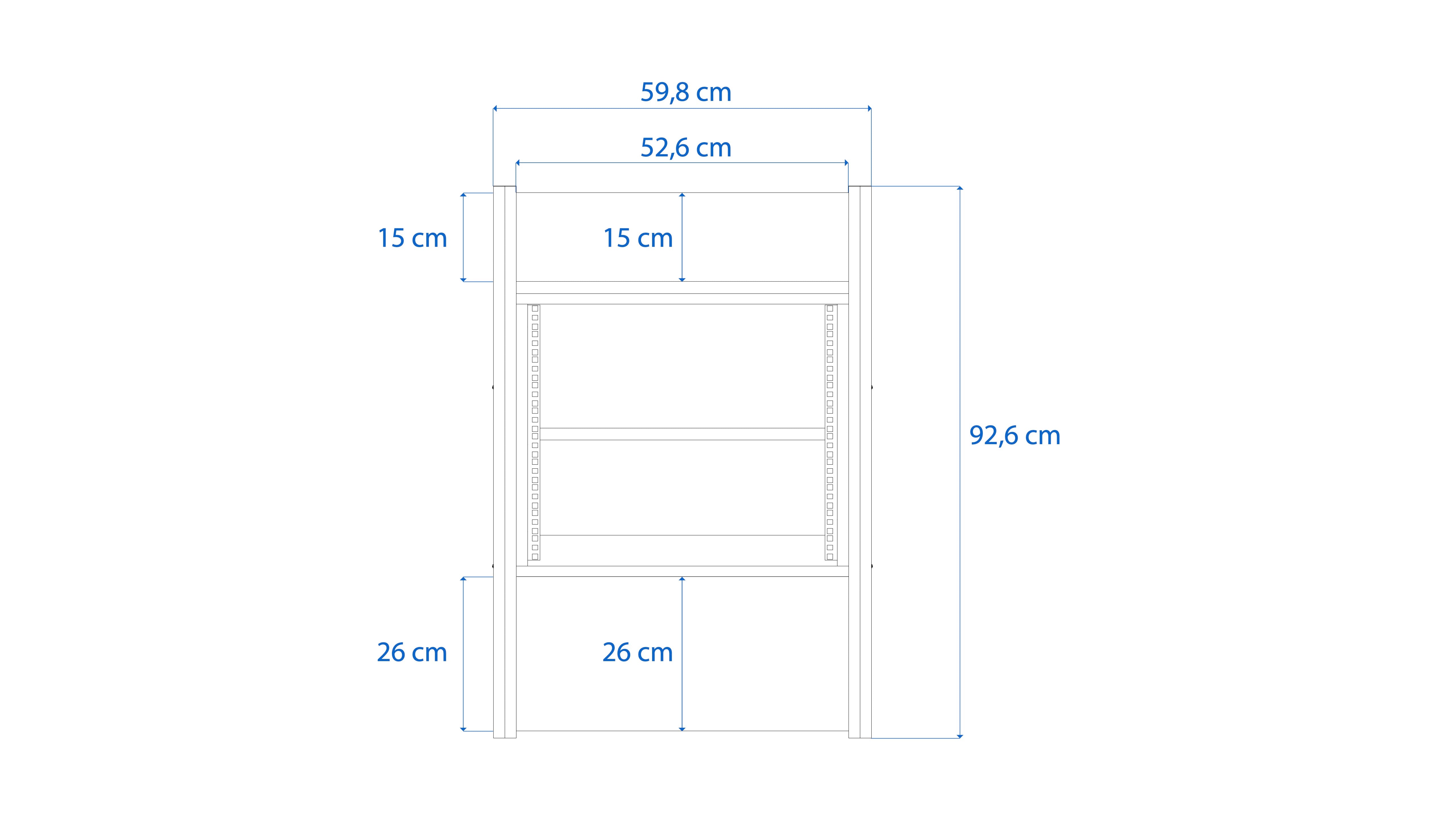 Dimensions Right View