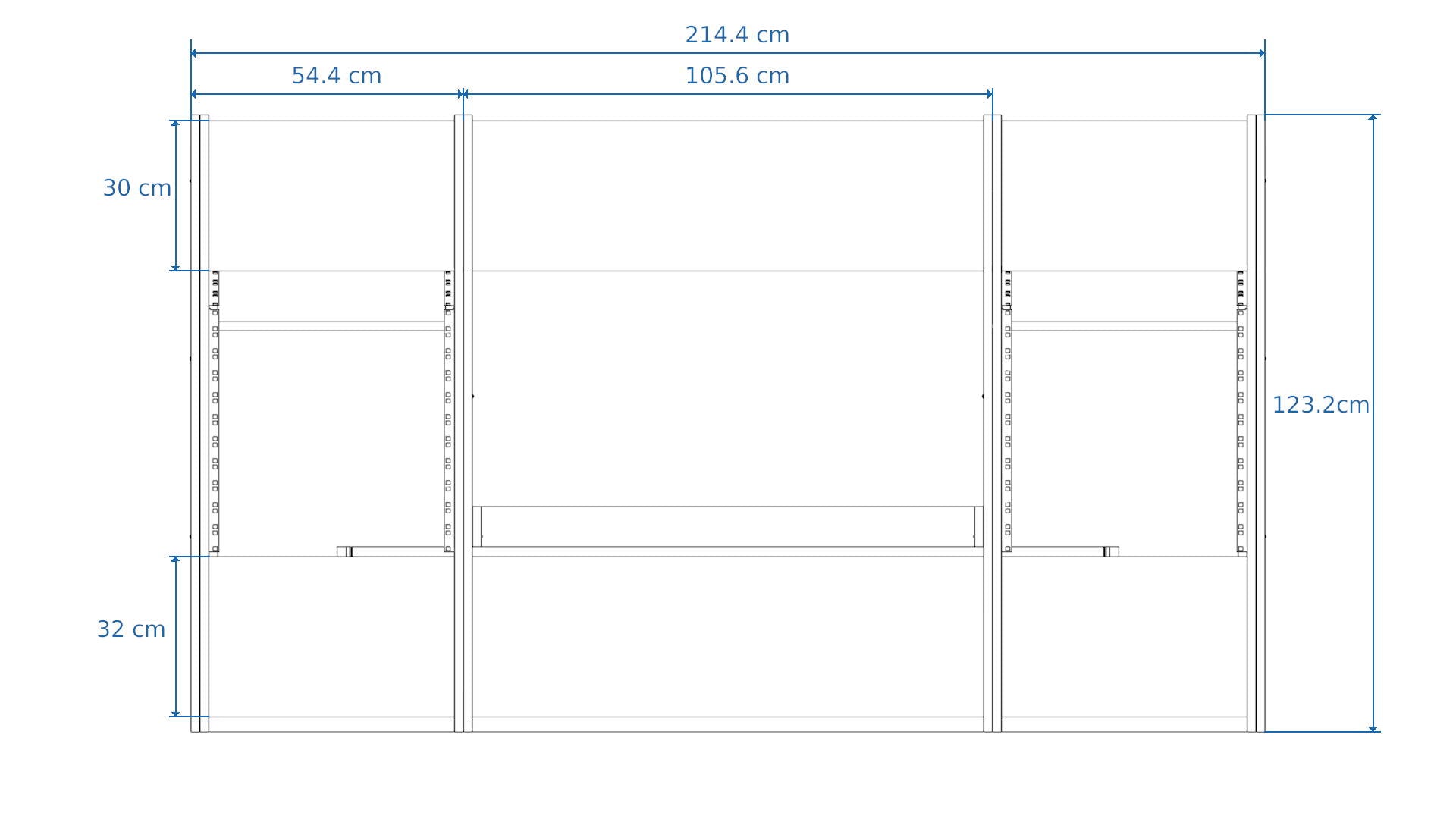 Dimensions Right View