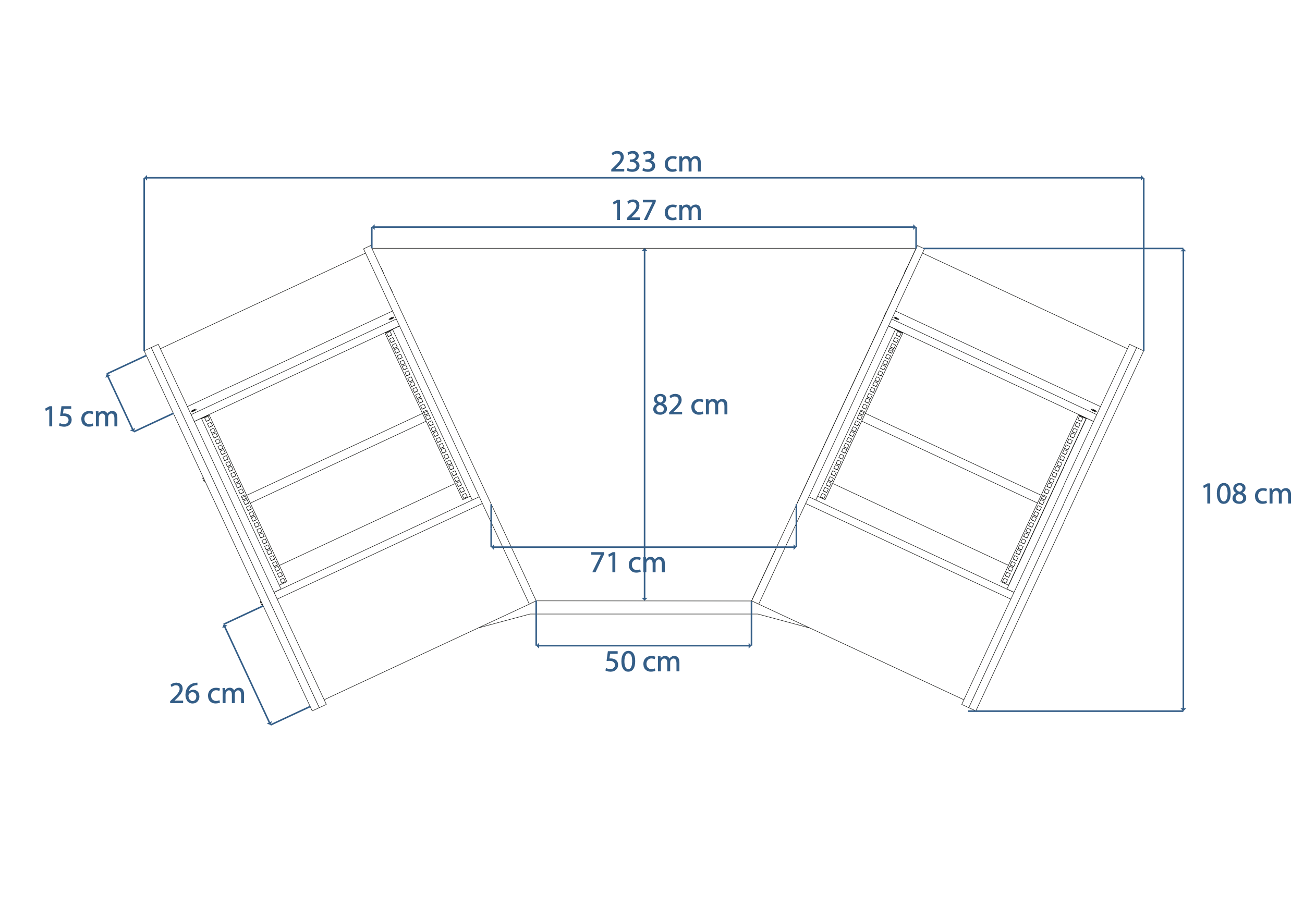 Dimensions Right View