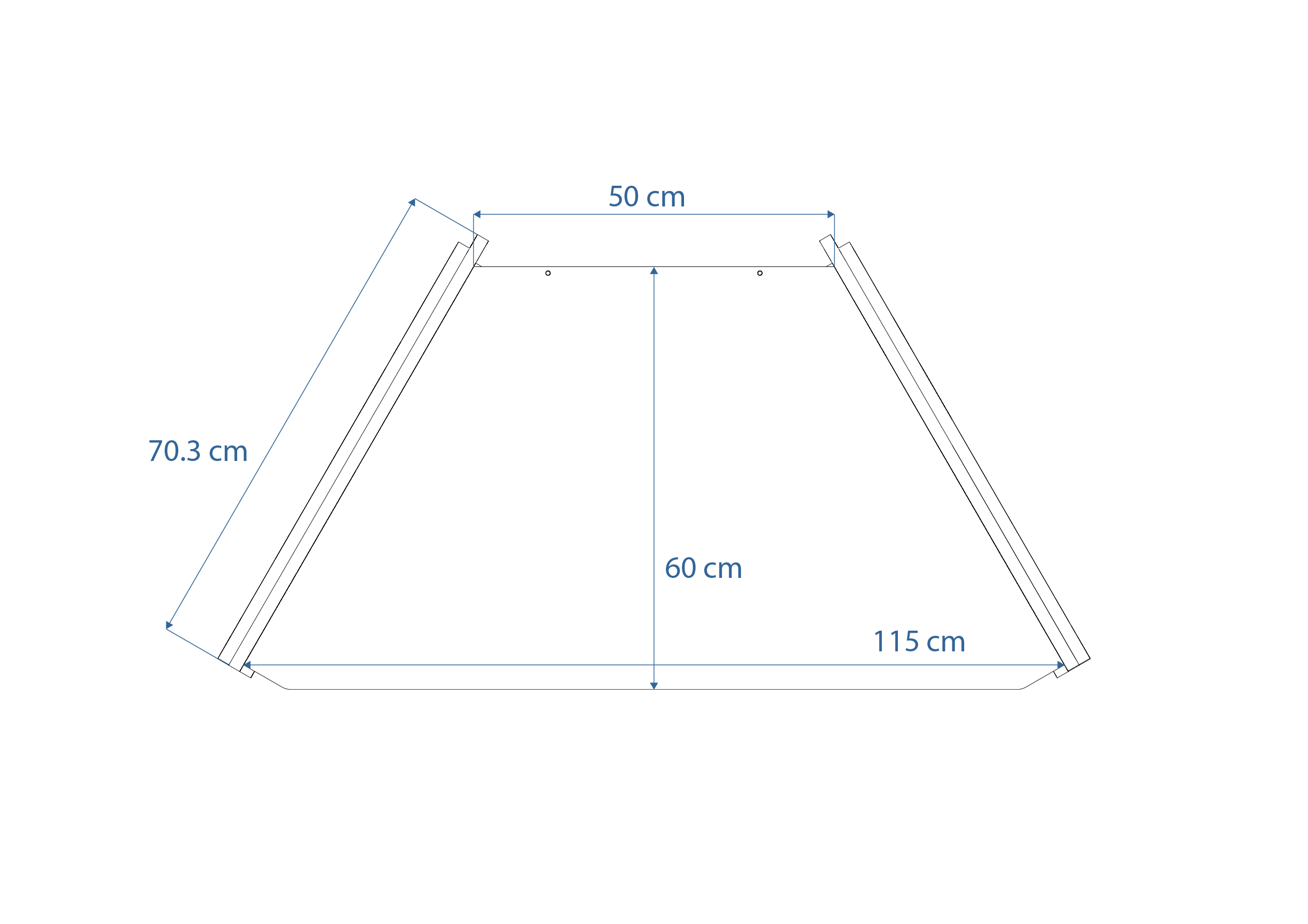 Dimensions Right View