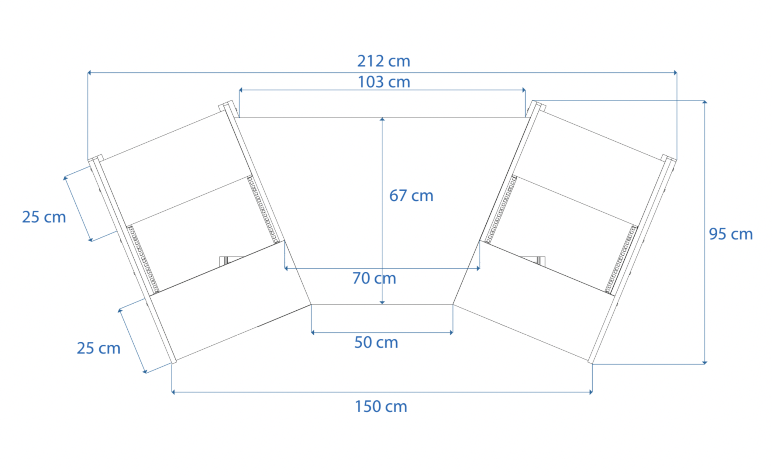 Dimensions Right View