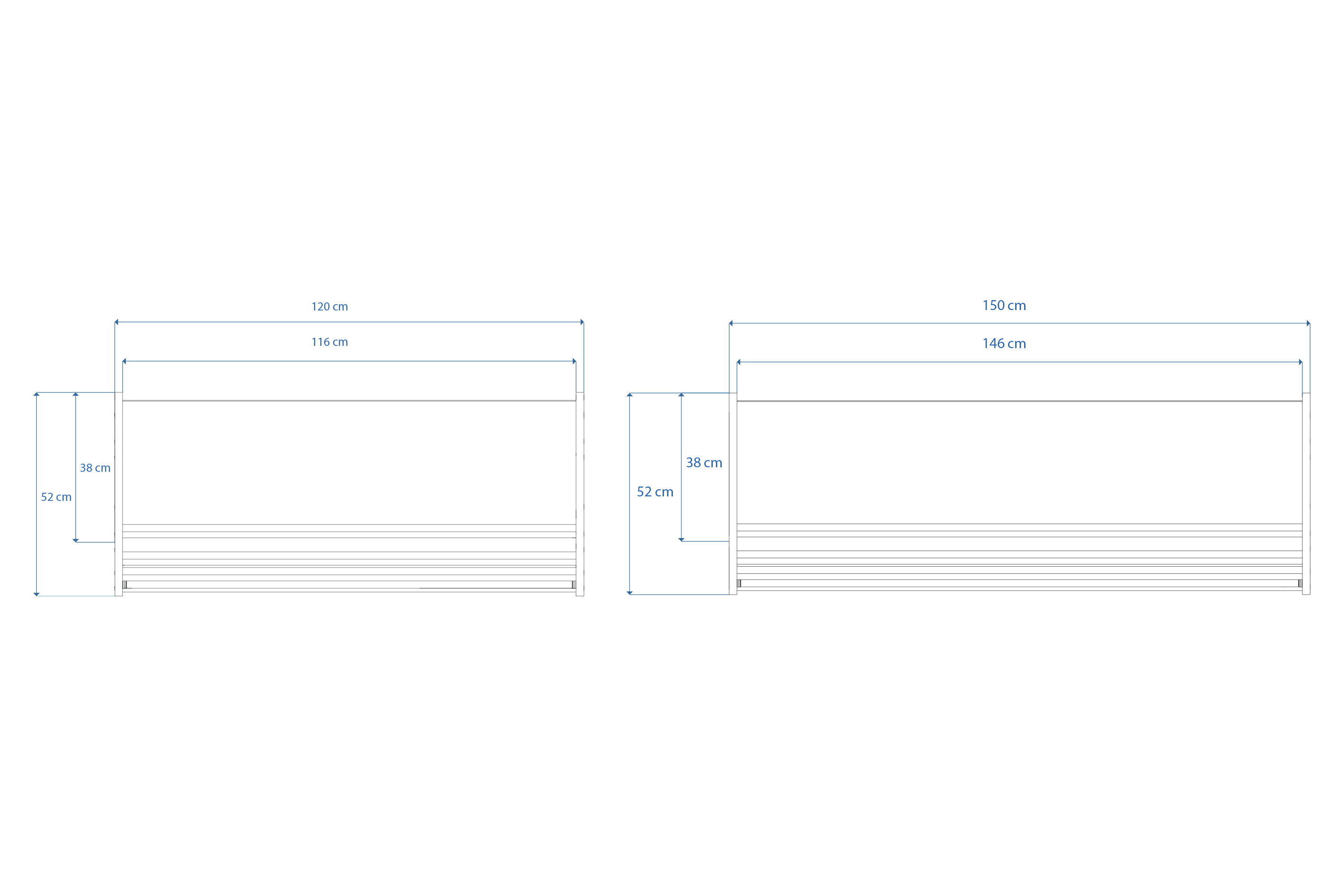 Dimensions Right View